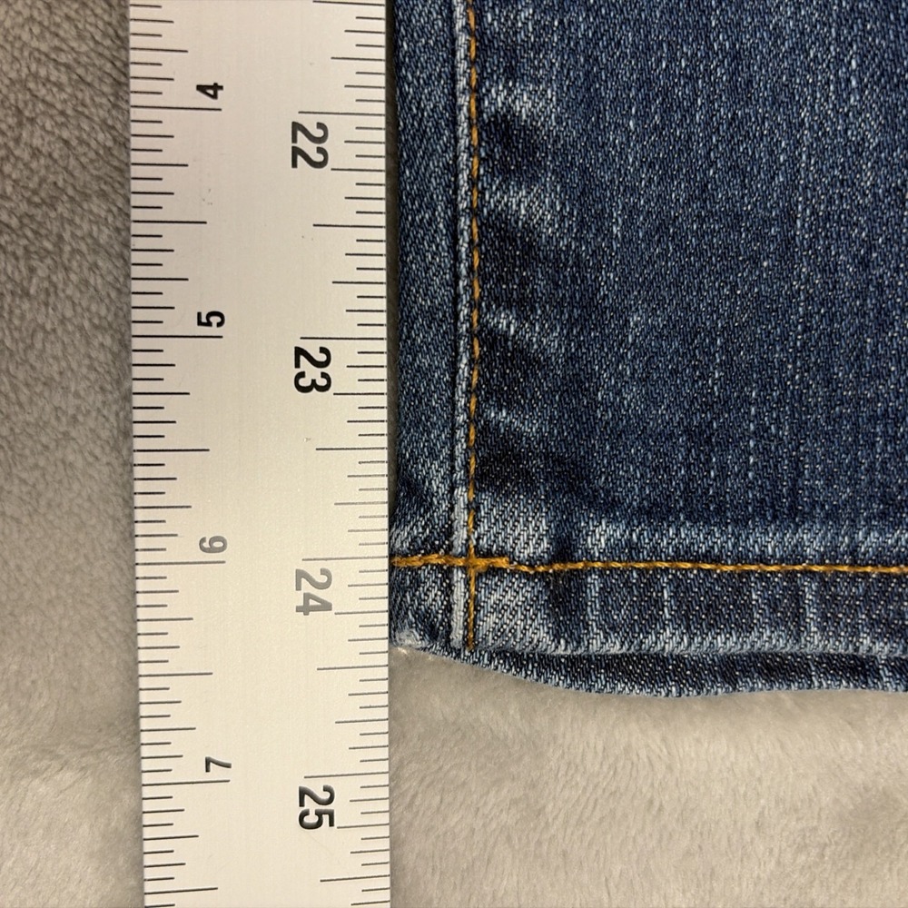 AG Adriano Goldschmied Piper Crop Jeans Womens 26 Blue Slouchy Slim - Picture 7 of 9